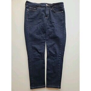 Calvin Klein Women's Skinny Capri Jeans - Blue Size 6